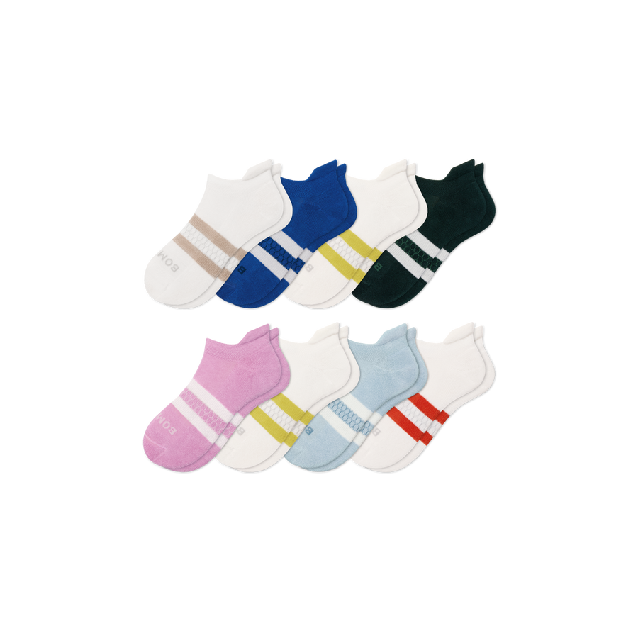 Youth Ankle Sock 8-Pack - Smooth Ankle Step