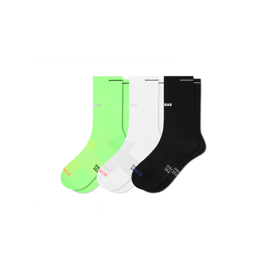 Men's RunPro Half Calf Sock 3-Pack - Light Office Cushion