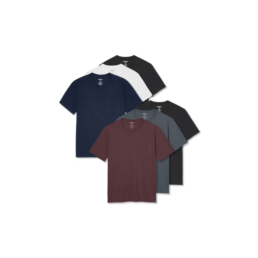 Women's Premium Weight Boyfriend T-Shirt 6-Pack - Gift Layer