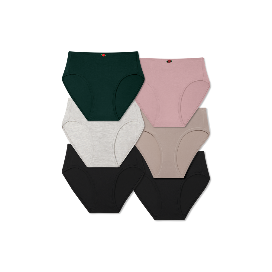 Women's Super Soft Brief 6-Pack - Core Comfort