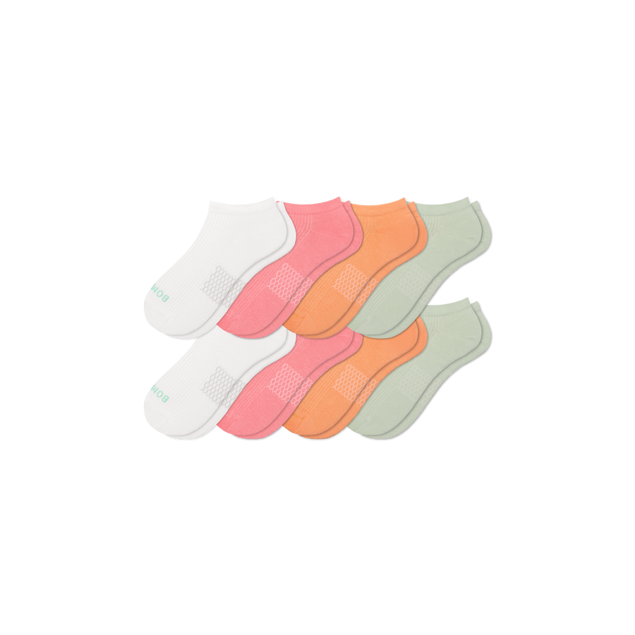 Women's Modern Rib Ankle Sock 8-Pack - Soft Lounge Pair