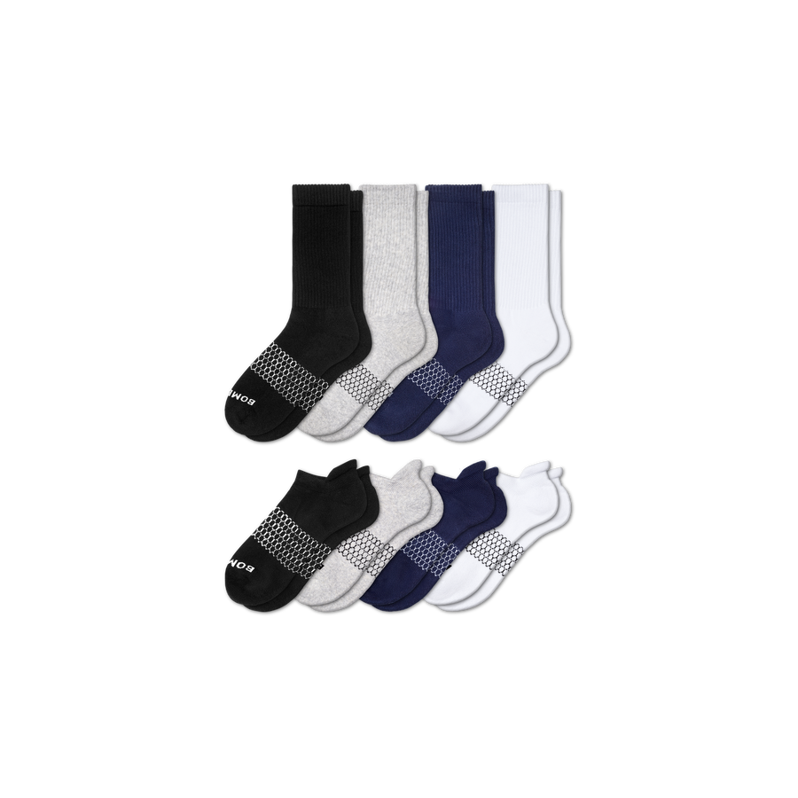 Men's Calf & Ankle Sock 8-Pack - Court Ready