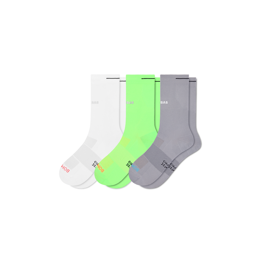 Women's RunPro Half Calf Sock 3-Pack - Cushion Lounge Wear