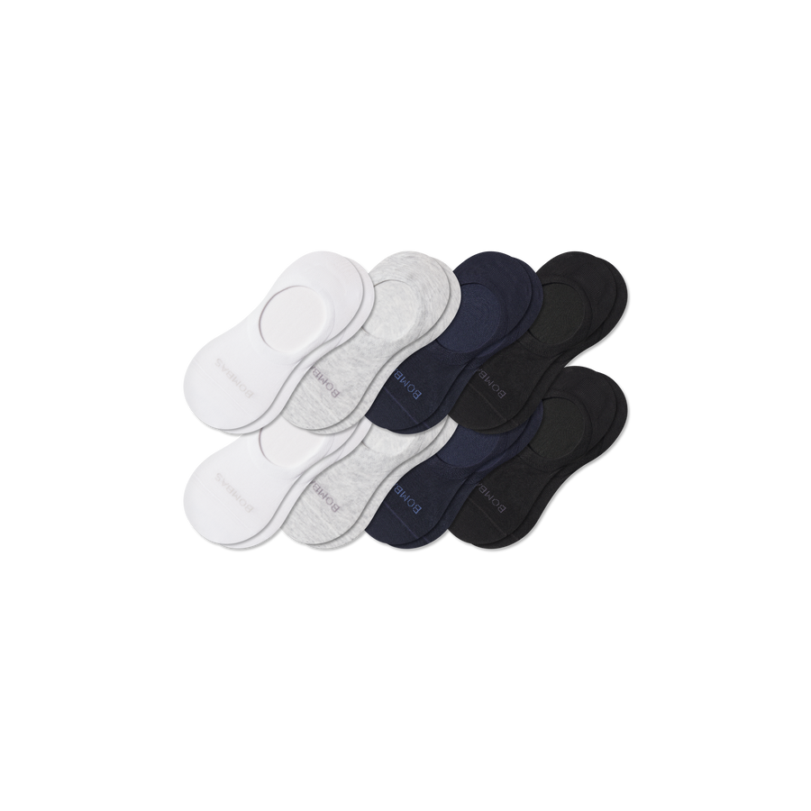 Men's Lightweight No Show Sock 8-Pack - Cozy Recovery Comfort