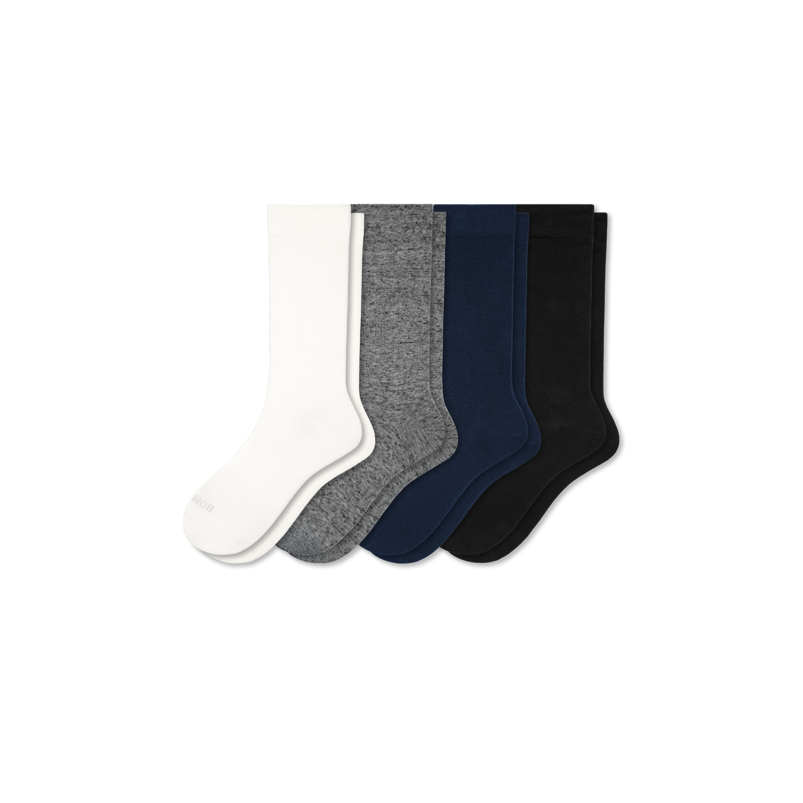 Women's Lightweight Calf Sock 4-Pack - Multi L [8991]