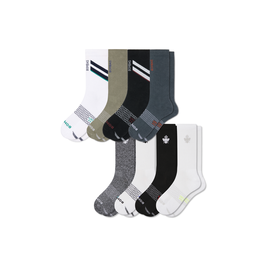 Men's All Sport Calf Sock 8-Pack - Studio Weekend Move