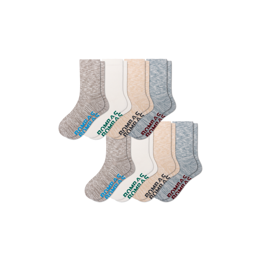 Men's Summer Ragg Half Calf Sock 8-Pack - Steady Shift Move