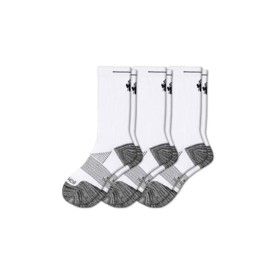 Women's Run Calf Sock 3-Pack - Breathable Office Wear